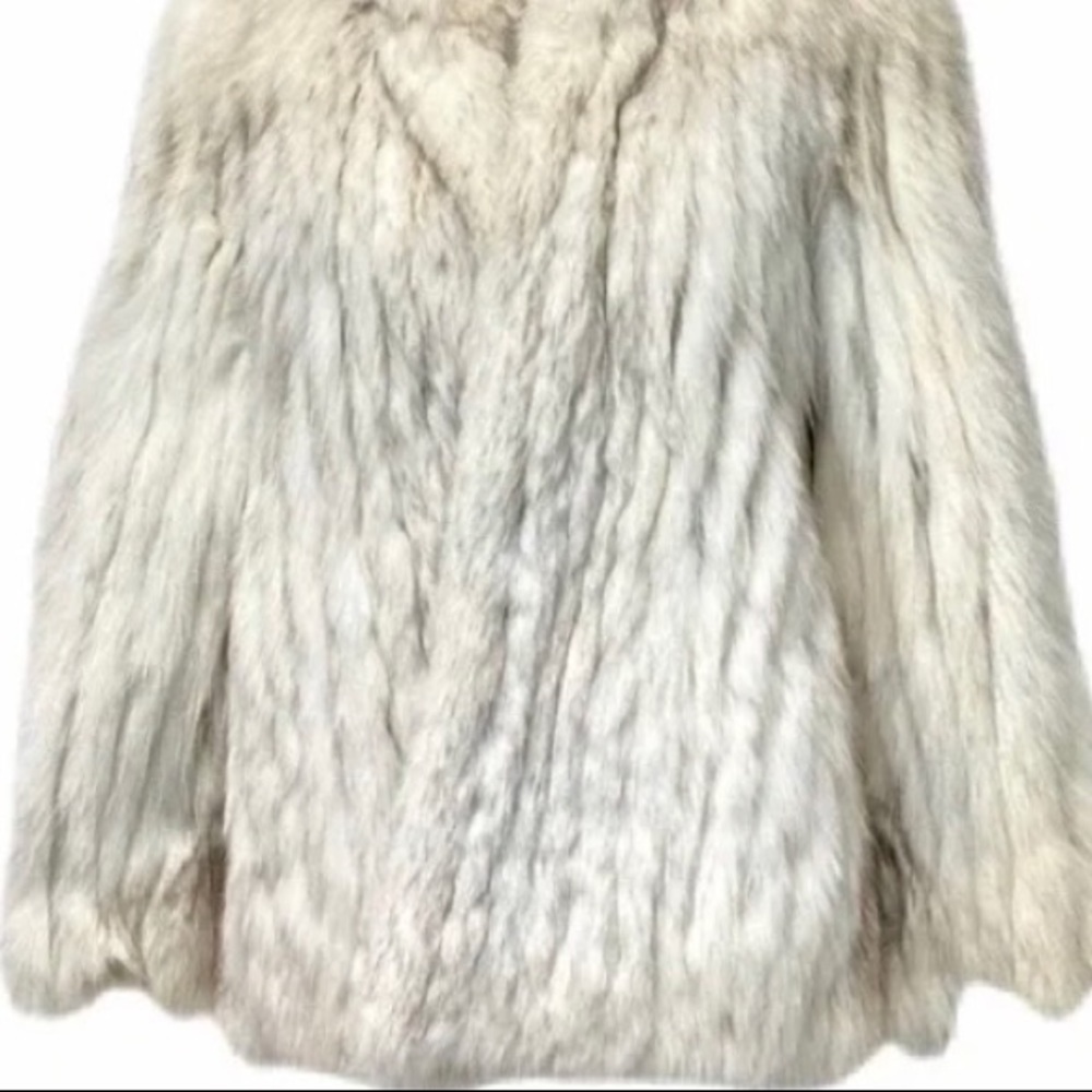 Saga blue fox fur coat from Finland